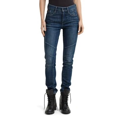Abbildung von G Star ACE Biker SLIM Straight WMN Jeans Leg, Damen, Größe: 24x30, Worn in blizzard