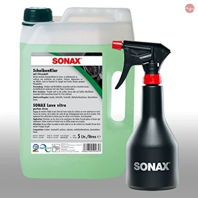 Abbildung von SONAX ScheibenKlar 5L 03385050 + GRATIS Sprühboy Sprühflasche 04997000