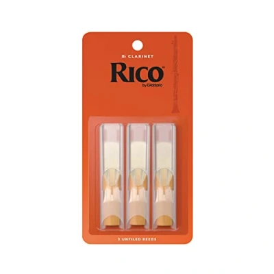 Abbildung von D&#039;Addario Klarinettenblätter Rico Bb Clarinet Reeds RCA0315 Stärke 1.5 3 Stück