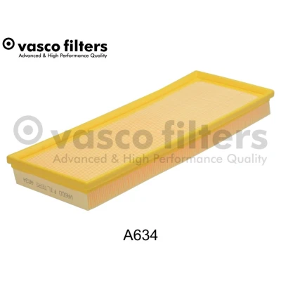 Abbildung von DAVID VASCO A634 Luftfilter 41 150 398 rechteckig Filtereinsatz FORD: MONDEO 2, 2 Stufenheck, Cougar Coupe
