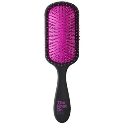Abbildung von The Knot Dr. Bürste Black Paddle Brush Fuchsia Pad 1st