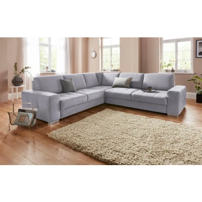 Abbildung von sit&amp;more Ecksofa &quot;Santorini L Form&quot;, mit Federkern und Sitztiefenverstellung, wahlweise Bettfunktion