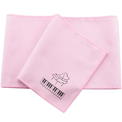 Abbildung von Ruiwaer Rosa Klaviertastenabdeckung, staubdicht, Flanelltuch für 88 Tasten, elektronische Tastatur, Digitalpiano, Yamaha, Casio, Roland, Konsolen