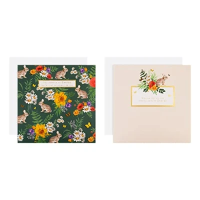 Abbildung von Hallmark Wohltätigkeits Osterkarten Set, 10 Karten in 2 klassischen Designs