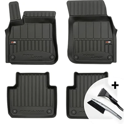 Abbildung von moto MOLTICO 3D Gummimatten Auto Fußmatten Gummi Automatten 4 teilig Set passend für Porsche Cayenne III ab 2017