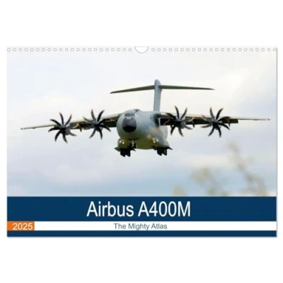 Abbildung von Airbus A400M Atlas (Wandkalender 2025 DIN A3 quer), CALVENDO Monatskalender