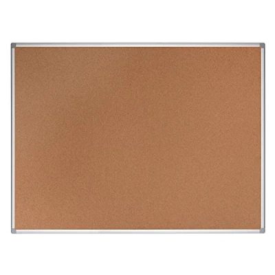 Abbildung von Bi Office Korktafel Earth It mit Aluminiumrahmen 180x90cm