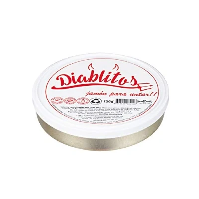 Abbildung von DIABLITOS Schinkenpastete Paté de Jamon, 120g