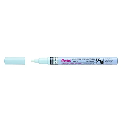 Abbildung von Pentel MSP10 W Paint Marker, Lackmarker weiß, 1,5 mm Strich, 1 Stück