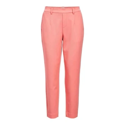 Abbildung von Object Objlisa SLIM Stoffhose, Damen, Größe: 38, Georgia peach