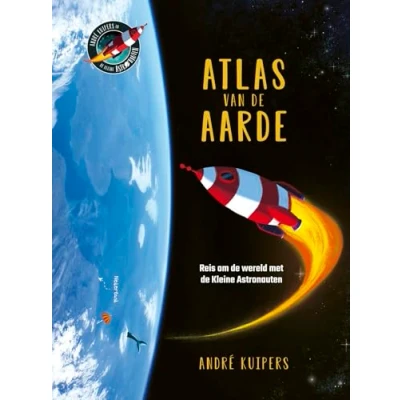 Abbildung von Atlas van de aarde: reis om wereld met kleine astronauten