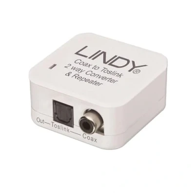 Abbildung von Lindy 70411 Audiokonverter und Extender SPDIF zu RCA Coax Beige