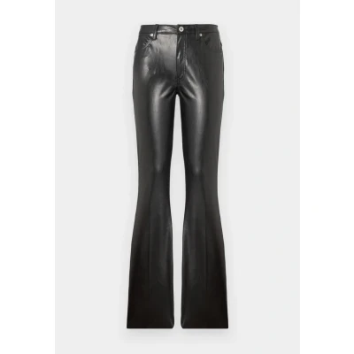 Abbildung von HUGO Blue Bootcuthose &quot;Hableu&quot;, Mid Rise, aus Kunstleder