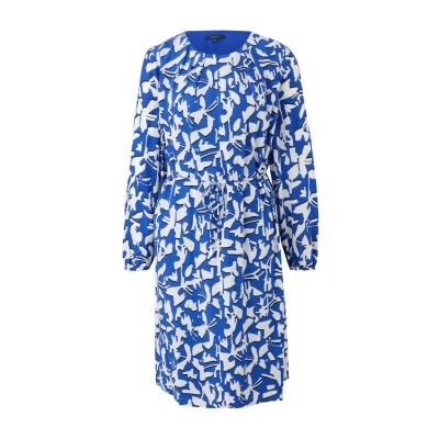Abbildung von comma Midikleid mit Allover Print