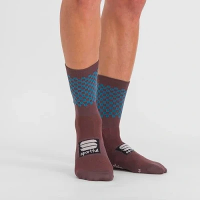 Abbildung von Sportful 1123045 623 CHECKMATE Socks Unisex HUCKLEBERRY S