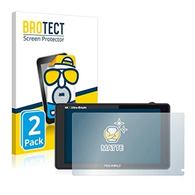 Abbildung von BROTECT Entspiegelungs Schutzfolie für Feelworld LUT6S 6&quot; (2 Stück) Matte Displayschutz Folie, Anti Reflex, Fingerprint
