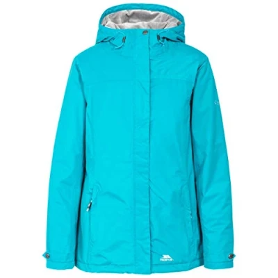 Abbildung von Trespass Edna, Marine, M, Wasserdichte Jacke mit Kapuze für Damen, Medium, Blau