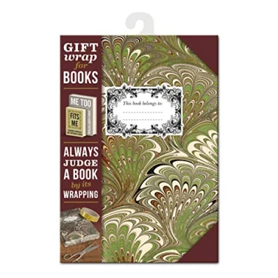 Abbildung von Gift Wrap for Books Marbled Paper