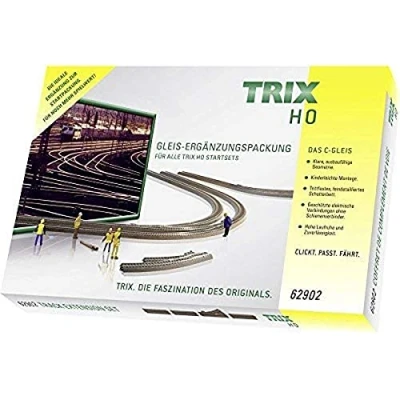 Abbildung von Trix H0 Modelleisenbahn Set C Gleis T62902 Ergänzungs 1 St.