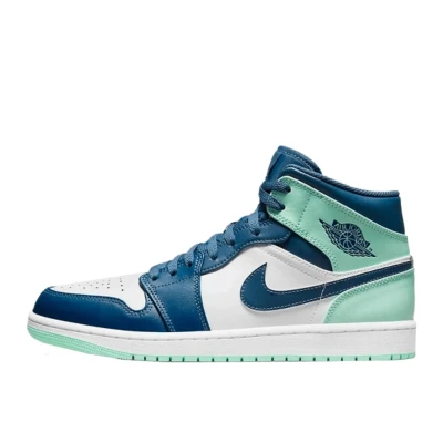 Abbildung von Air Jordan 1 Mid Blue Mint 44