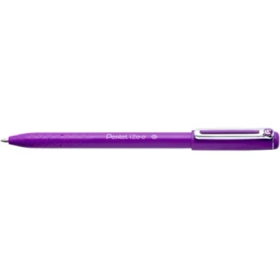 Abbildung von Pentel BX457 Izee Kugelschreiber, 0,7 mm, Violett, 12 Stück