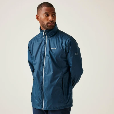 Abbildung von Herren Wandern Jacke wasserdicht Lyle. grau