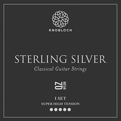 Abbildung von KNOBLOCH STRINGS THE ART OF VIBRATION 600SSQ STERLING SILVER QZ Nylon Super High Tension 37,5