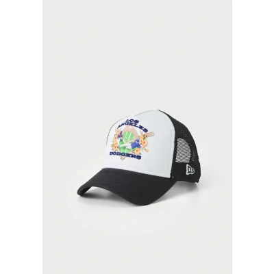 Abbildung von New Era 9FORTY A Frame Trucker Cap MLB Graphic marineblau