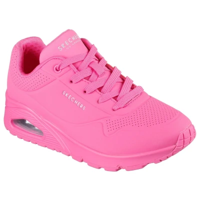 Abbildung von Skechers Damen Womens UNO Stand on Air Sneaker, hot pink, 37 EU