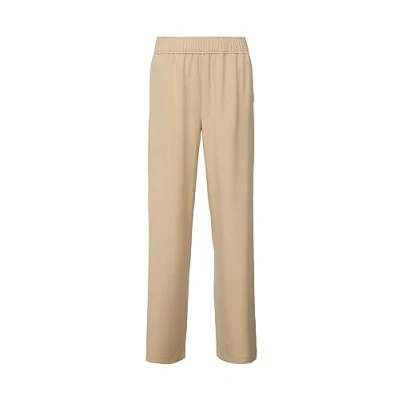 Abbildung von Esprit Collection SLIP ON WIDE Stoffhose, Damen, Größe: 32x32, Sand