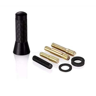 Abbildung von 3,5 cm Mini Auto Antenne Kurzstabantenne Kfz Autoantenne Dachantenne Radio AM FM INION (3,5cm)