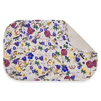 Abbildung von Hauck Wickelauflage Changing Mat Liner Floral Beige, Auflage / Topper &amp; Handtuch für Wickelauflagen wie Change N Clean
