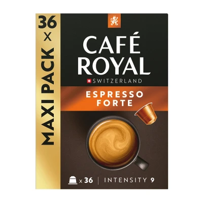 Abbildung von 2,30 Rabatt Café Royal Espresso Forte 36 Kapseln 1 stück 190 g