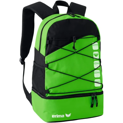 Abbildung von Erima Rucksack Club 5 Multifunktionsrucksack mit Bodenfach Green/Schwarz One Size