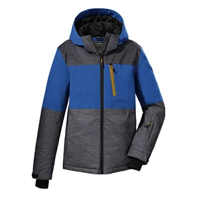 Abbildung von killtec Jungen Skijacke/Funktionsjacke mit Kapuze und Schneefang KSW 181 BYS SKI JCKT, anthrazit, 116, 38786 000