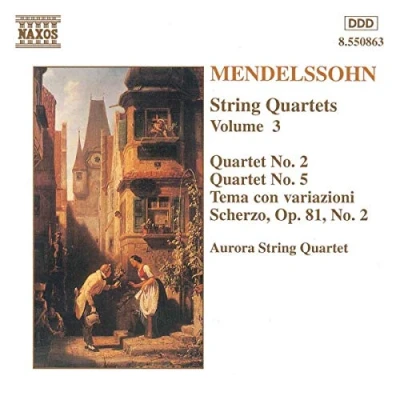 Abbildung von Mendelssohn: Streichquartette Vol. 3