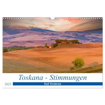 Abbildung von Toskana Stimmungen (Wandkalender 2025 DIN A3 quer), CALVENDO Monatskalender