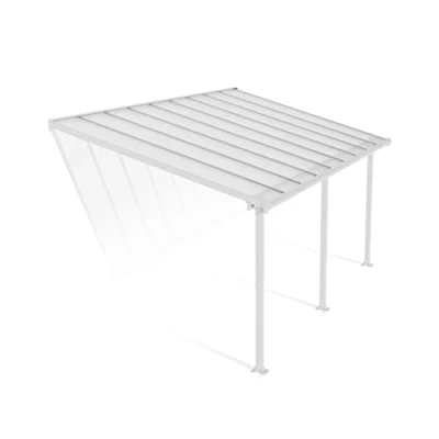 Abbildung von Palram Canopia Terrassendach Olympia 3x5.4, BxT: 546x295 cm, Bedachung Doppelstegplatten, cm
