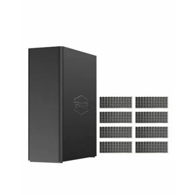 Abbildung von TERRAMASTER F8 SSD Plus NAS 8Bay All Storage Core i3 8 Thread CPU, 16GB DDR5 RAM, 10GbE Port, Handflächengroßer Network Attached Spitzenleistung für Unternehmen (Diskless)