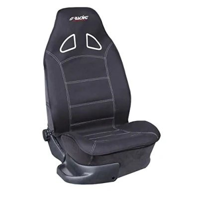 Abbildung von Simoni Racing RSC/1 Sitzschonbezug schwarz Textil vorne