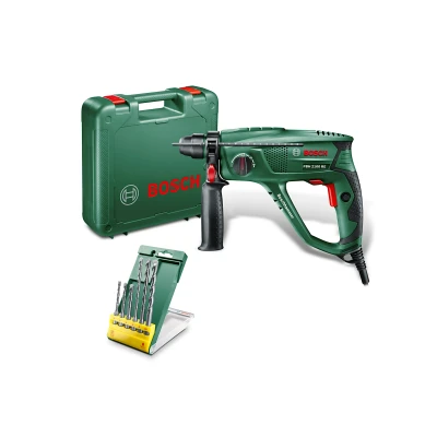 Abbildung von Bosch PBH 2100 RE + 6 teiliges SDS Plus Bohrerset