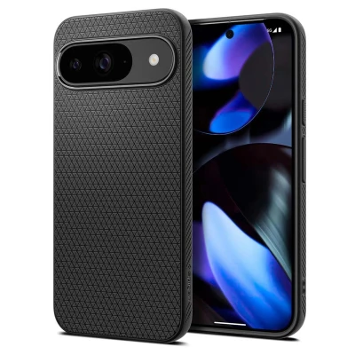 Abbildung von Spigen Liquid Air TPU Back Cover Schwarz Google Pixel 9/9 Pro
