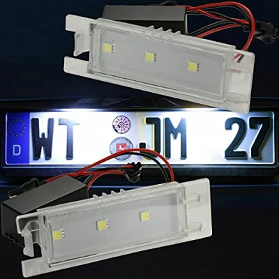 Abbildung von LED Kennzeichenbeleuchtung von Recambo passend für JEEP Renegade ab BJ 2014&gt;