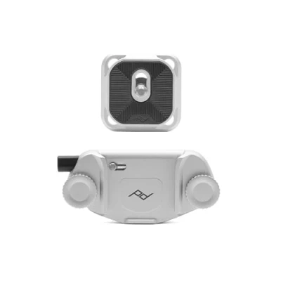 Abbildung von Peak Design Capture Camera Clip V3 Silber, inkl. Standard Plate (CP S 3)