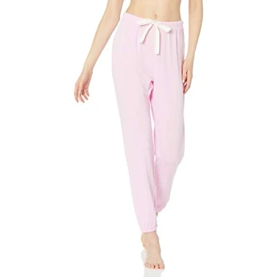 Abbildung von Amazon Essentials Damen Leichte Lounge Joggingpyjamahose aus Terry Frottee (Erhältlich in Übergröße), Hellrosa, S