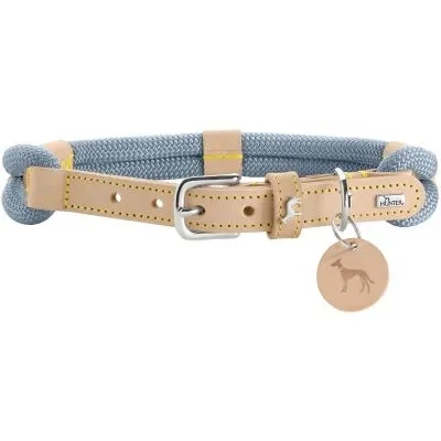 Abbildung von Halsband Malia M L (60), taubenblau/natur 60 Taubenblau / Natur