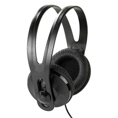 Abbildung von Vivanco SR 97 TV ohrumschließender Stereo Kopfhörer (105dB, 3,5mm Klinkenstecker, 5m) schwarz