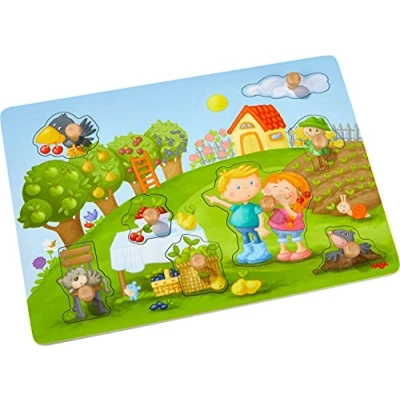 Abbildung von HABA Obstgarten Puzzle für Kinder, Größe: One Size, Multi coloured