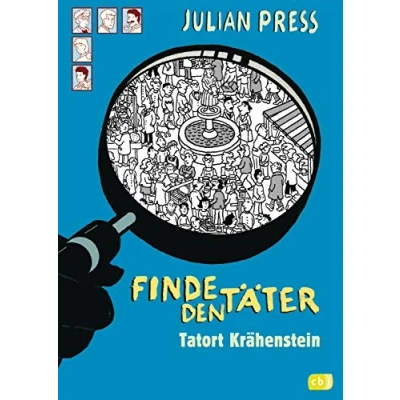 Abbildung von Finde den Täter Tatort Krähenstein: Spannende Such und Ratekrimis für alle Wimmelbildspezialisten (Finde Wimmelbild Ratekrimis, Band 2)