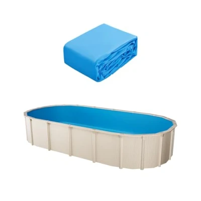 Abbildung von VEVOR Innenfolie Poolfolie Ersatzfolie Innenhülle Schwimmbadfolie 500x300x120cm